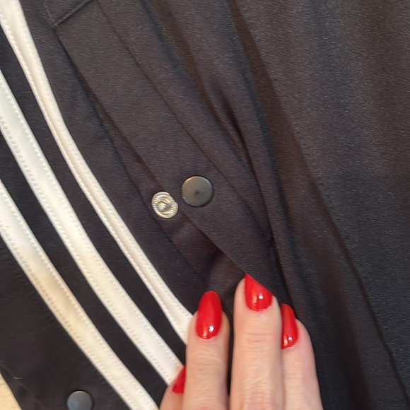 Women’s black adidas snap side pants - Picture 3 of 5